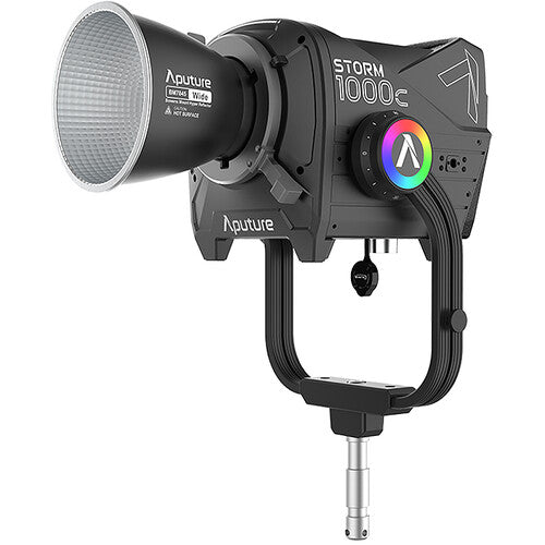 Aputure STORM 1000c BLAIR Professional Monolight with Wide Reflector - Studio & Outdoor Photography Lighting for Portraits, Product Shoots & Video Production