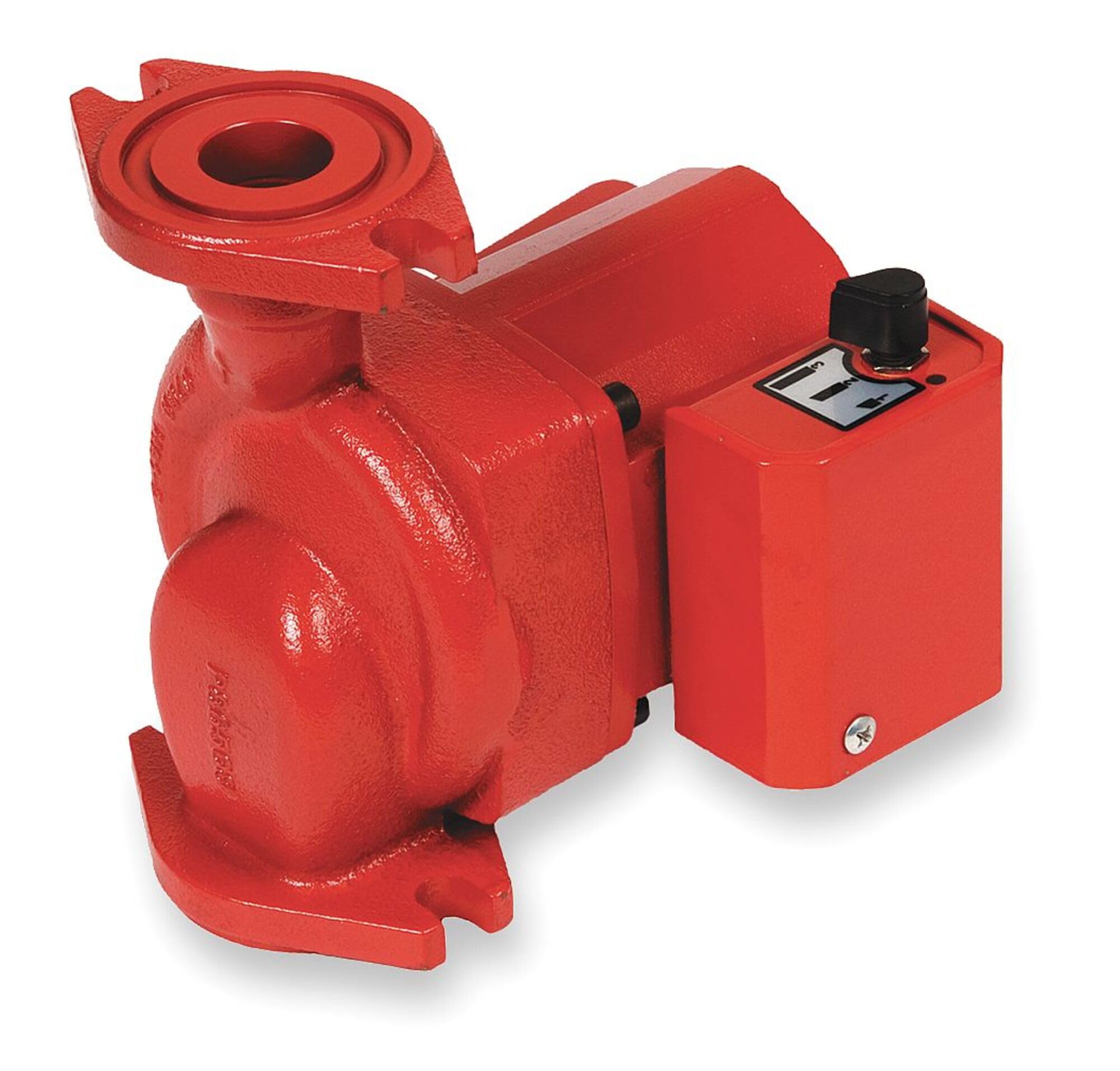 Bell & Gossett NRF-25 Wet Rotor Circulator Pump - 3 Speed, Flange Connection, 115V 125W Cast Iron - Ideal for Hydronic Heating & Cooling Systems in Homes and Commercial Buildings