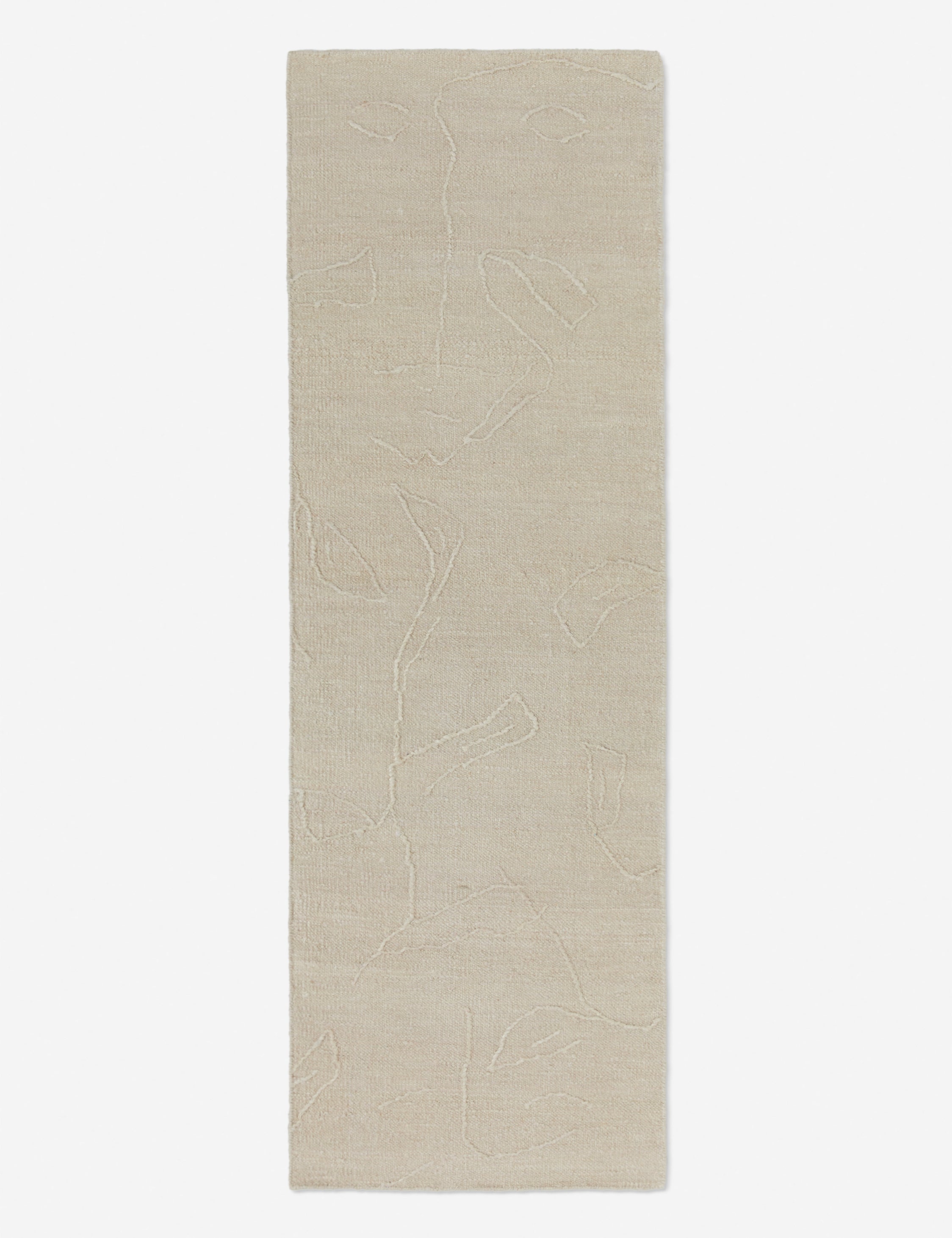 Jake Arnold Beachwood Flatweave Rug - Handwoven Natural Jute Area Rug for Living Room, Bedroom & Dining Room - Soft Boho Chic Home Decor