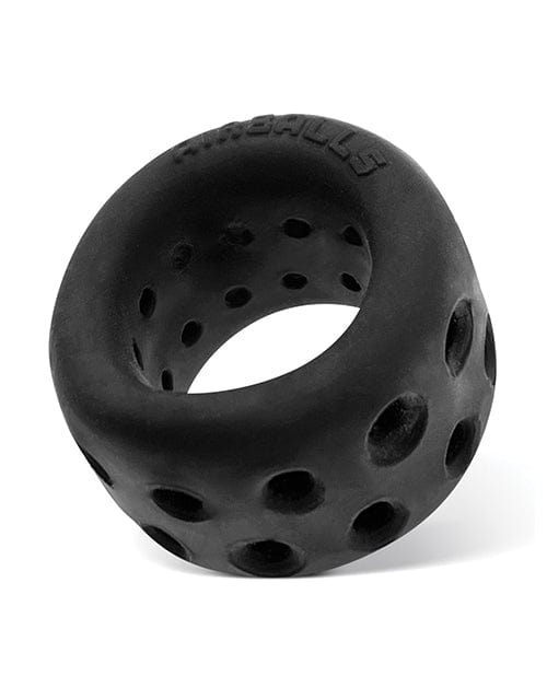Oxballs Airballs Air Lite Ball Stretcher - Black Ice | Comfortable & Adjustable Testicle Weight for Men | Perfect for Stretching, Strength Training & Sensual Play