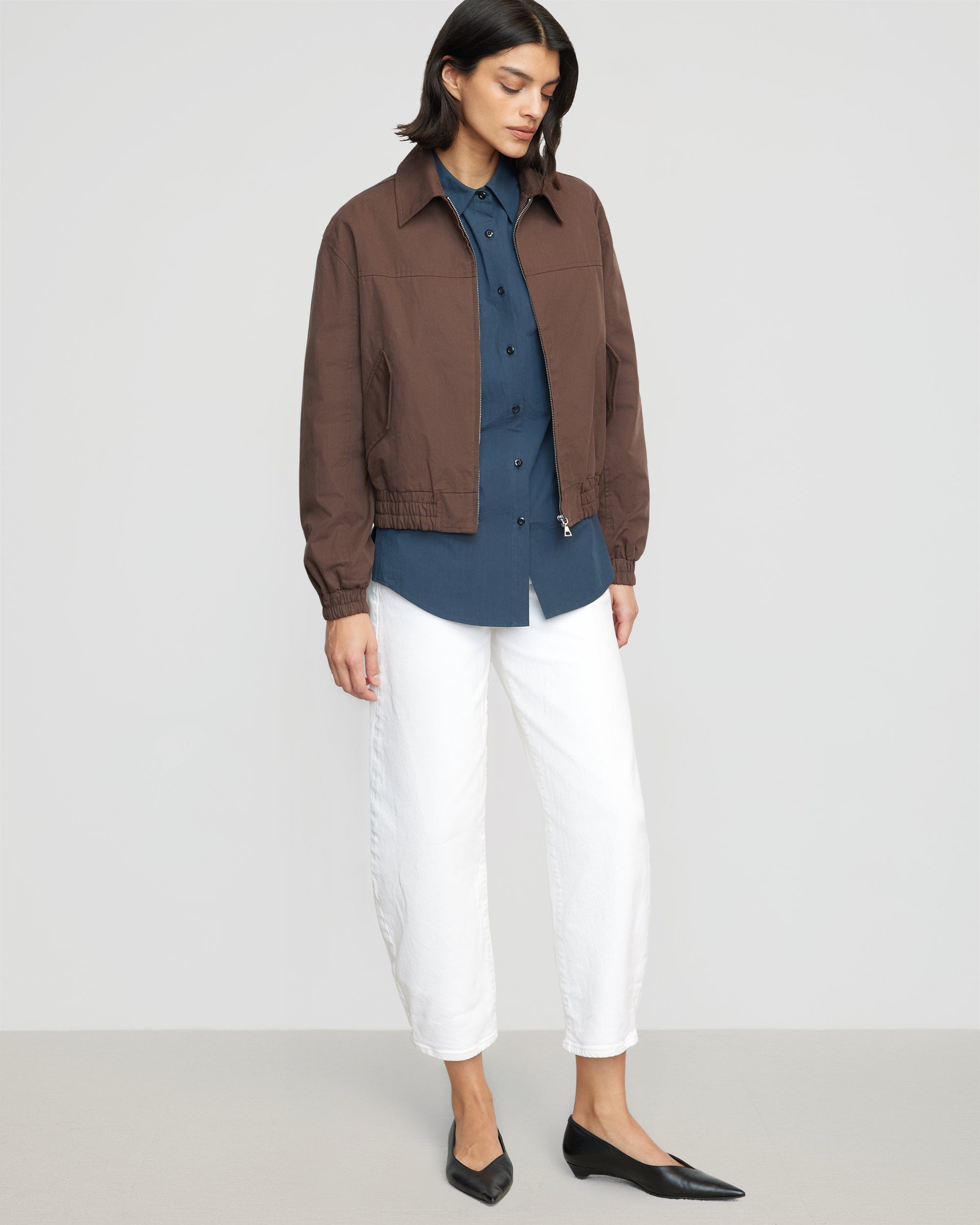 Stylish Lev Cotton Twill Bomber Jacket for Men - Lightweight Casual Outerwear - Perfect for Streetwear, Travel & Everyday Wear