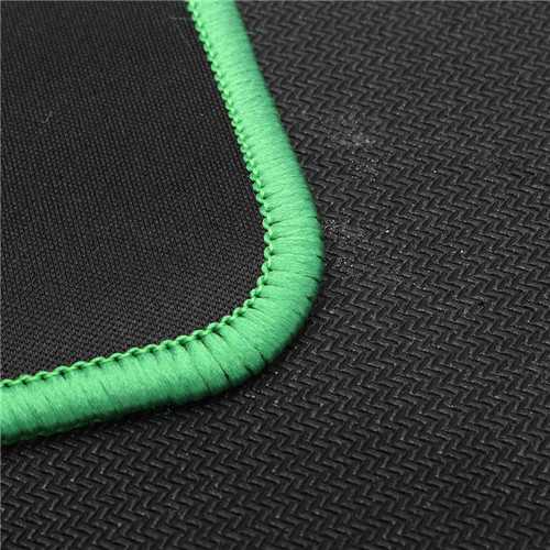 600x300x2mm Black Non-Slip Natural Rubber Desk Mat - Waterproof Keyboard & Mouse Pad for Office, Gaming & Home Workspace