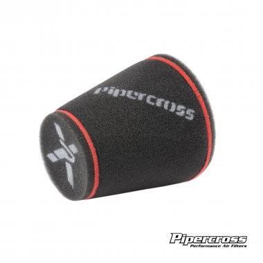 Pipercross Universal Rubber Neck Air Filter - 200mm Height, 75mm Neck Diameter, 150mm Outer Diameter (C0182) - Perfect for Automotive, Marine & Industrial Air Intake Systems