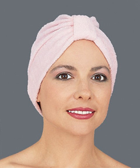 Soft Terrycloth Hair Turban for Women - Quick Dry Bath Towel Wrap for Shower, Spa & Salon Use