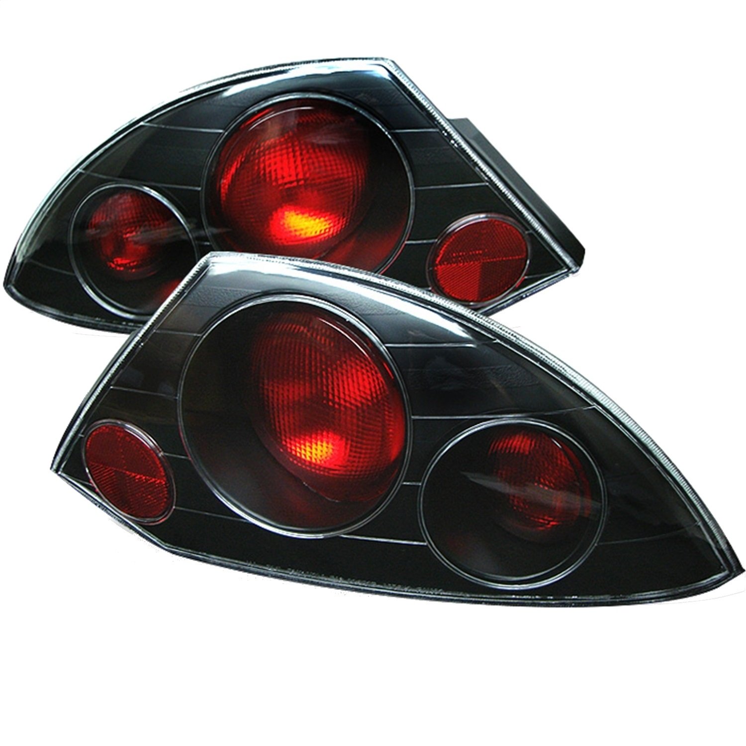 Spyder Auto 5006288 Euro Style LED Tail Lights - Black/Clear Smoke Lens - Compatible with [Vehicle Model] - Enhances Rear Visibility & Style for Night Driving