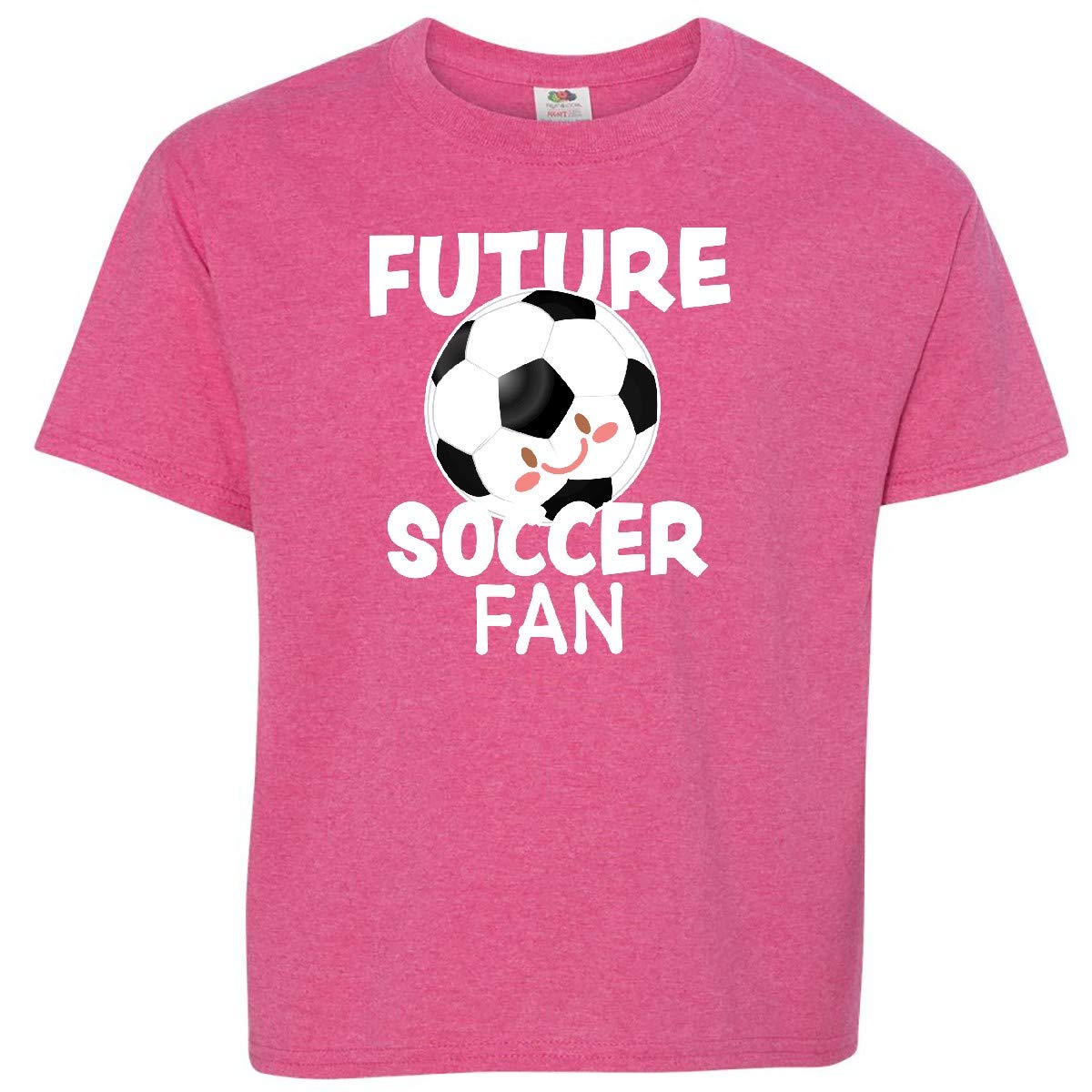 Inktastic Future Soccer Fan Youth T-Shirt - Cute Soccer Lover Kids Tee for Boys & Girls - Perfect for Games, Practice & Fan Events