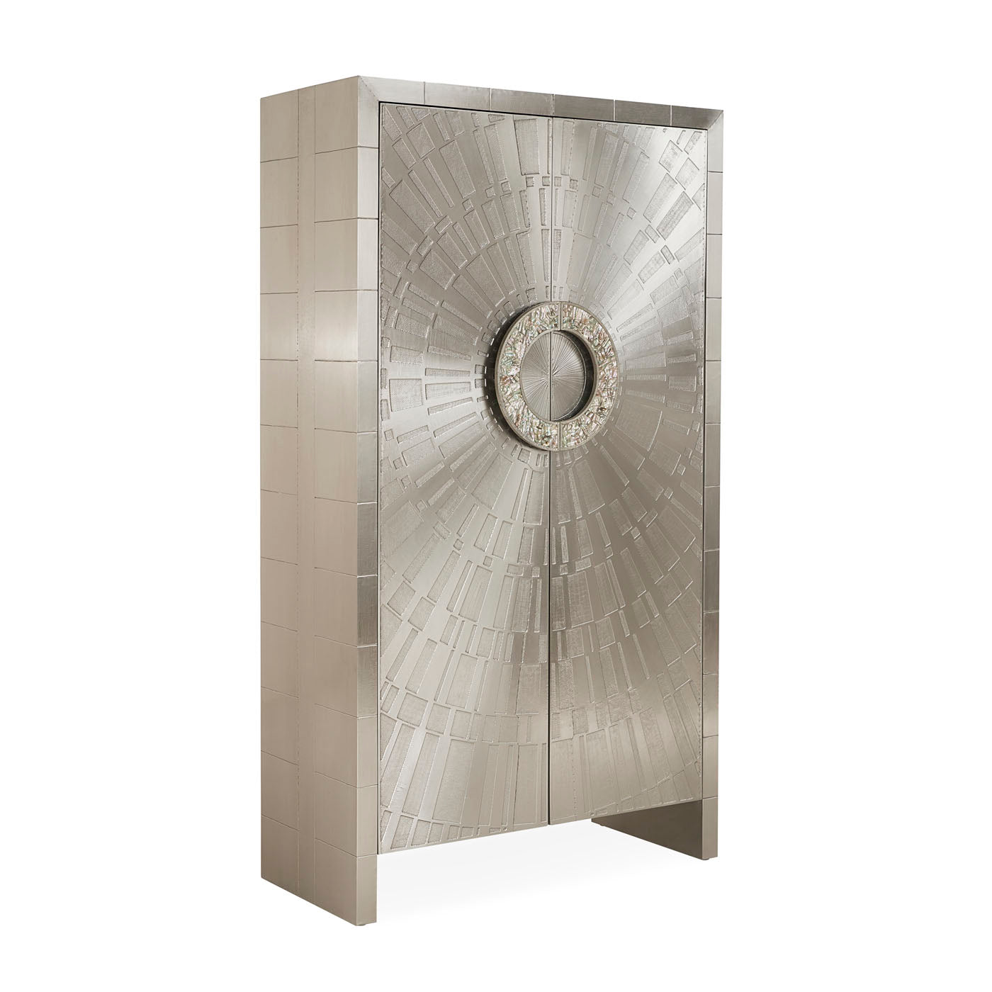 Talitha Armoire - Elegant Wooden Wardrobe with Mirror & Storage for Bedroom, Living Room, or Closet Organization