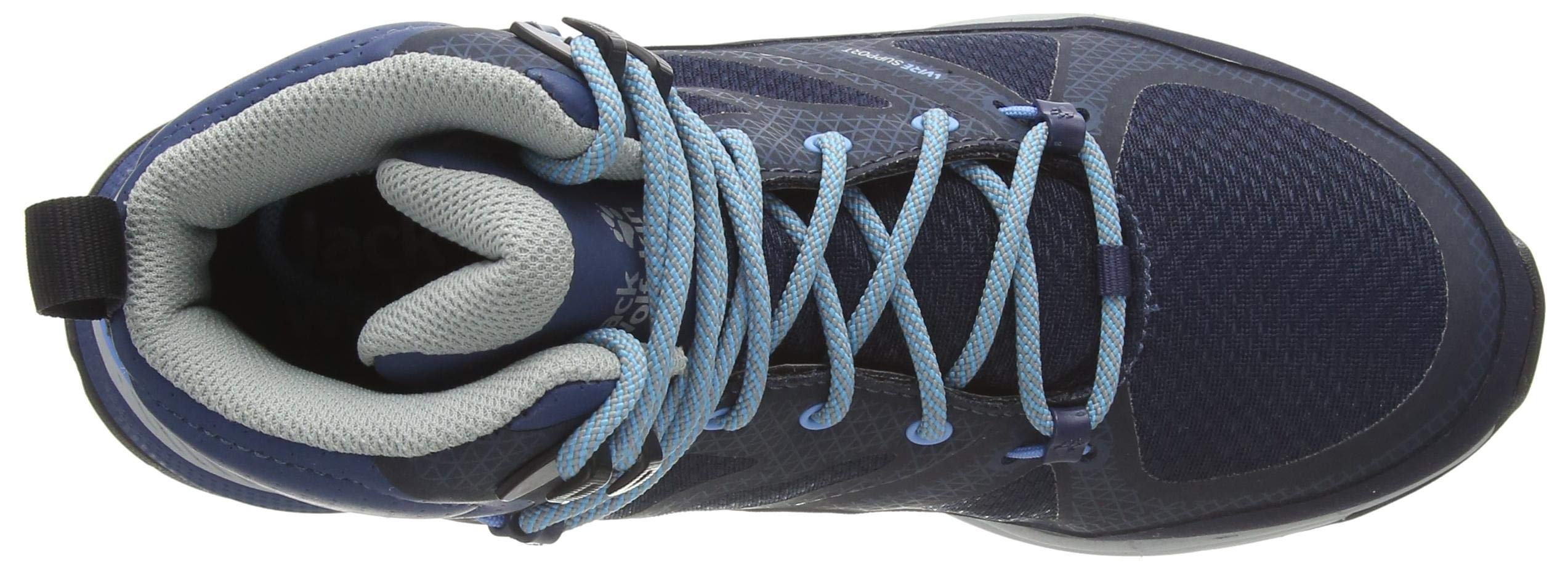 Jack Wolfskin Women's Hiking Shoes - Lightweight Waterproof Outdoor Trail Running Shoes for Women - Perfect for Hiking, Camping & Adventure Travel