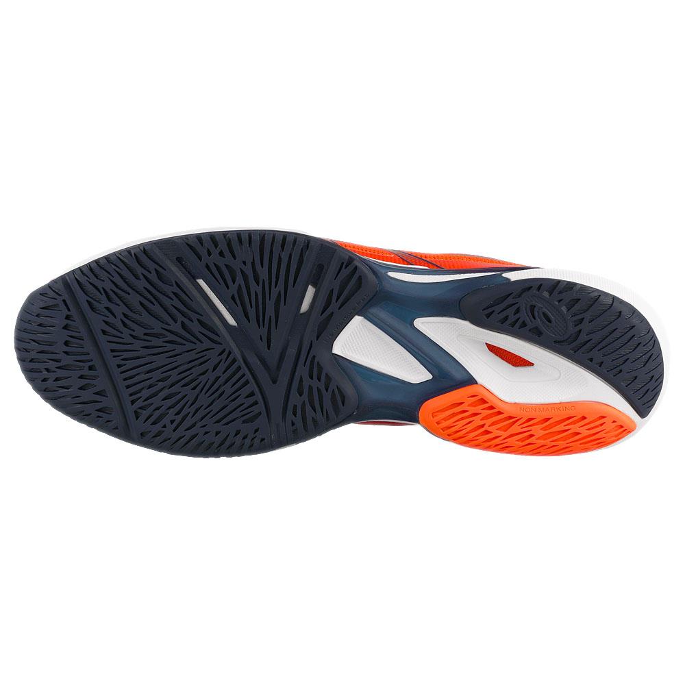 ASICS Men's Solution Speed FF 3 Tennis Shoes - Koi/Blue Expanse Colorway | Lightweight Performance Court Shoes for Competitive Play & Training