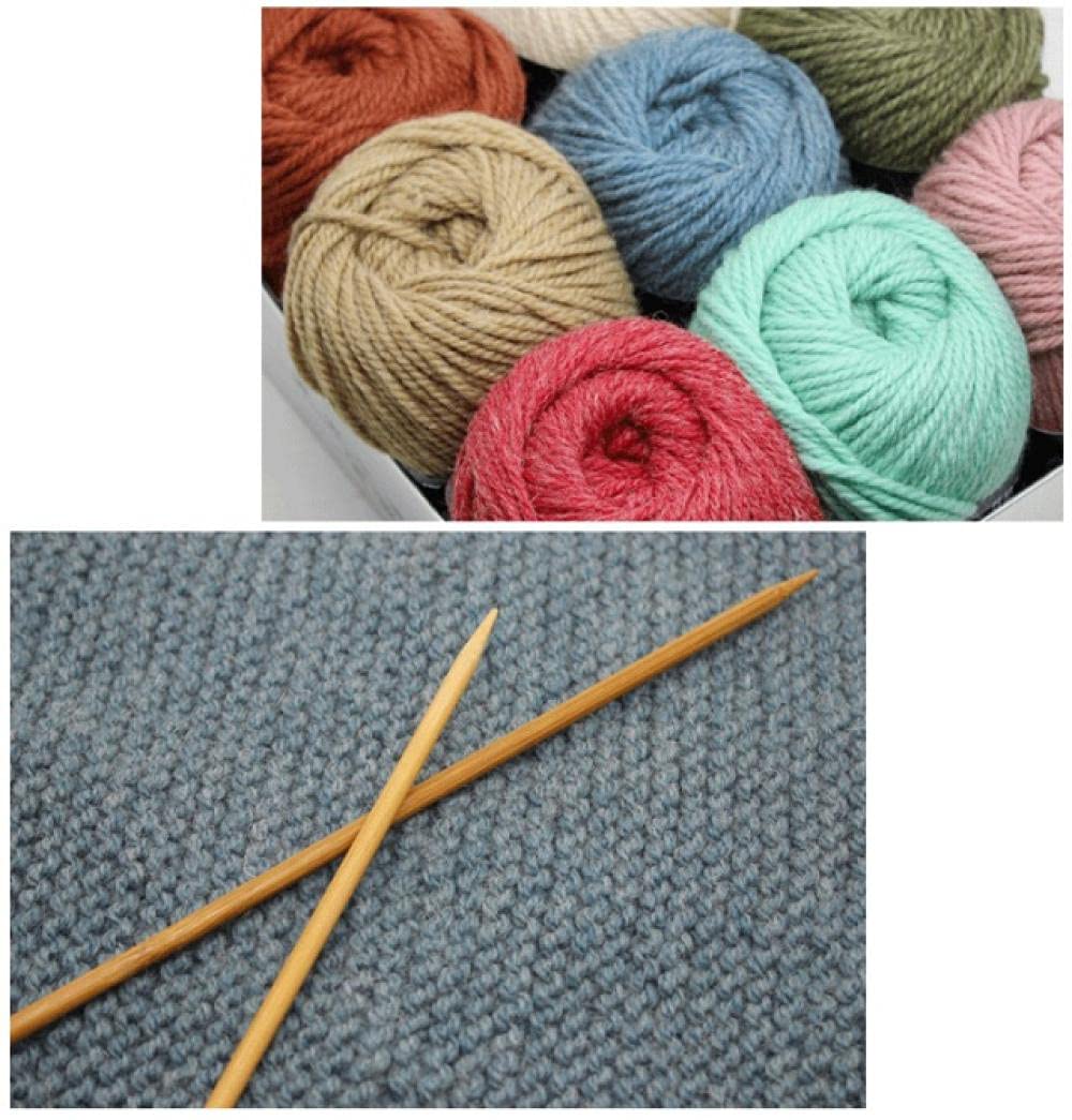 100G Soft Cotton Baby Knitting Yarn - Velvet Wool for Hand Knitting, Crochet, DIY Sweater (Red, 4Pcs) | Perfect for Baby Clothes, Blankets & Scarves