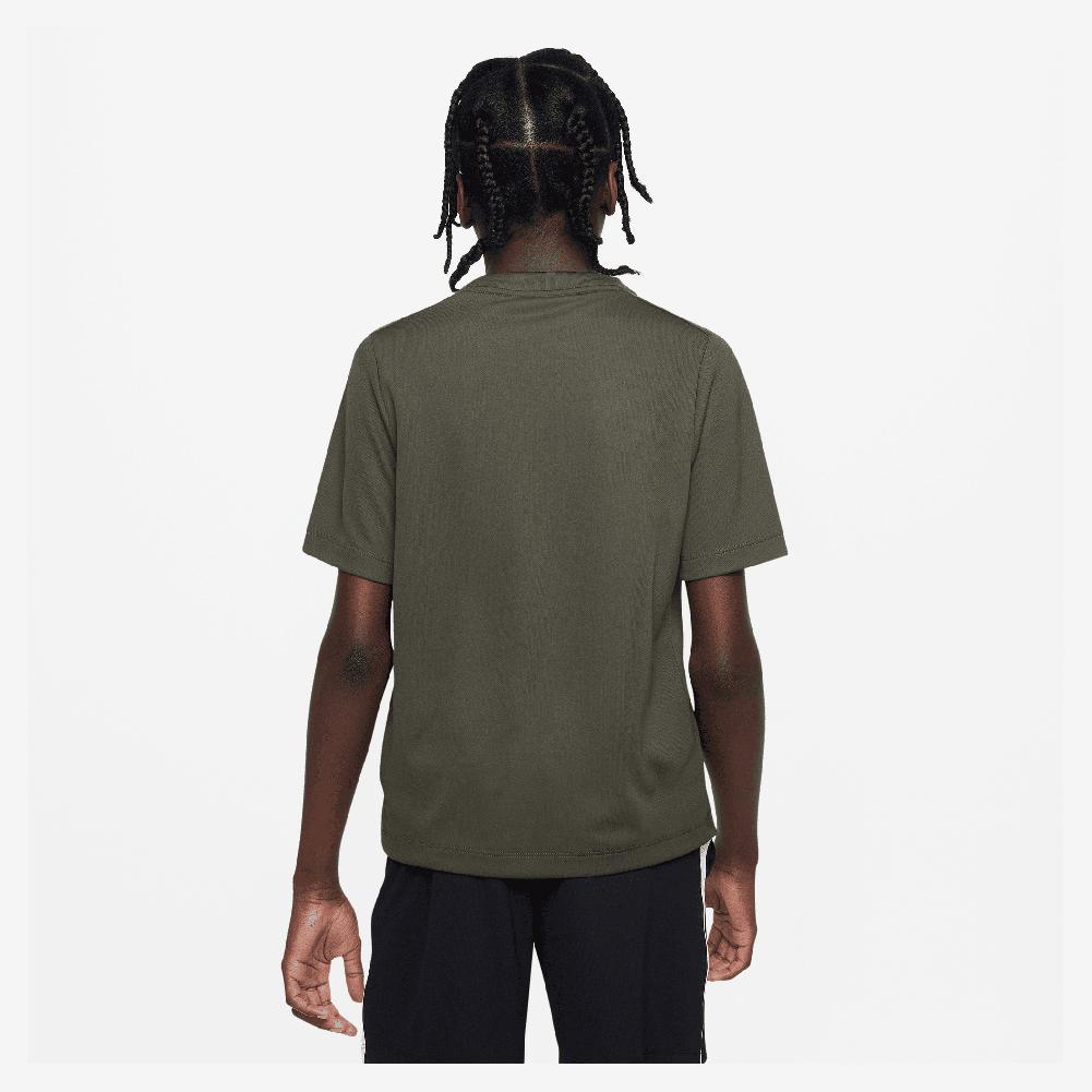 Boys' Dri-FIT Multi+ Training Top - Moisture-Wicking Performance Shirt for Youth Sports & Gym Workouts