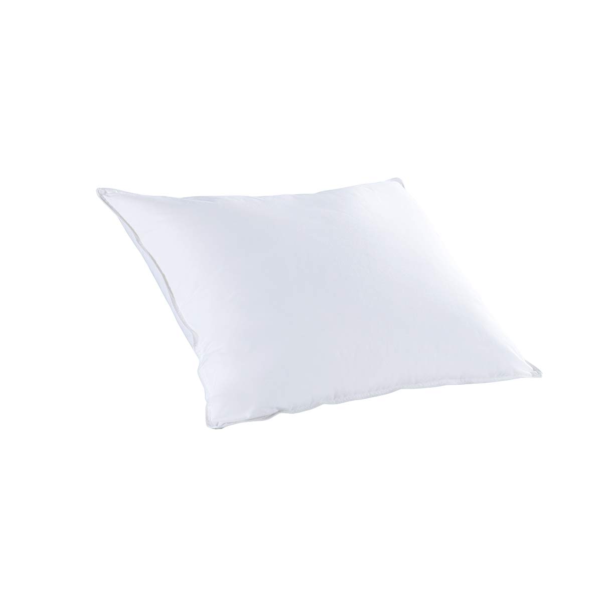 100% Cotton Firm Bed Pillow with Eco-Friendly BioFill - Standard Size White Pillow for Back, Stomach & Side Sleepers | Hypoallergenic & Breathable for Better Sleep
