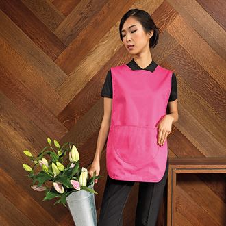 Unisex Pocket Tabard - Adjustable Waist Apron with Pockets for Waiters, Chefs & Bartenders - Perfect for Restaurants, Cafes & Catering Events
