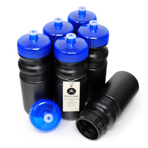 Black Bottles/Blue Lids