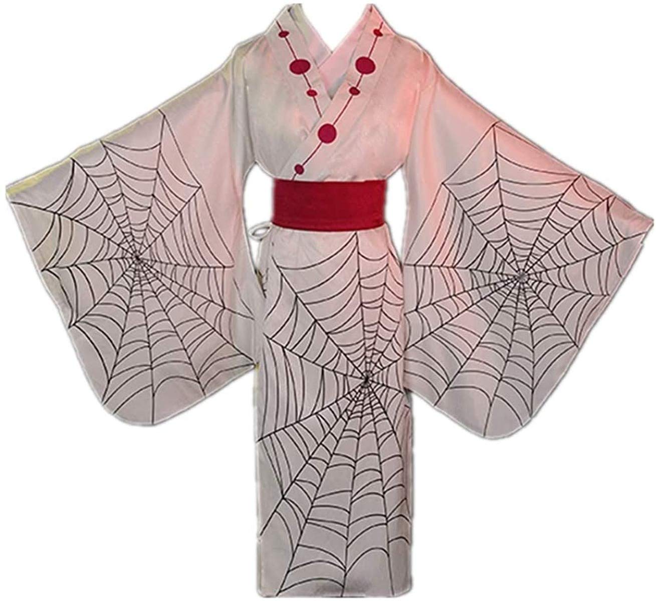 Demon Slayer Kimetsu no Yaiba Rui Cosplay Costume Full Set - Anime Halloween Outfit for Conventions & Cosplay Events