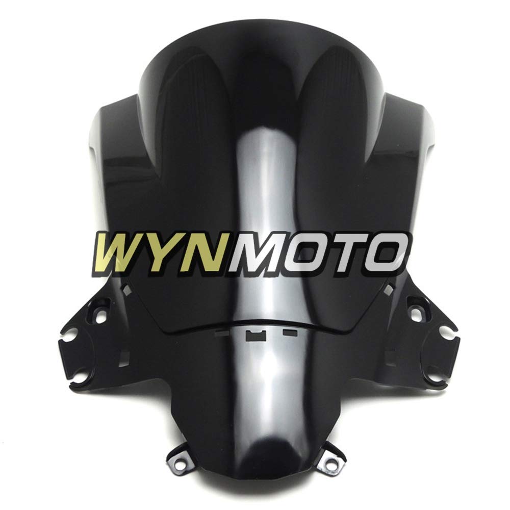 Honda CBR250R Windscreen - Double Bubble Windshield Black for 2011-2013 | Motorcycle Wind Protection