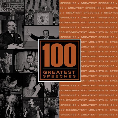 100 Greatest Speeches Collection - Motivational & Historical Speeches on CD - Perfect for Education, Inspiration & Public Speaking Practice