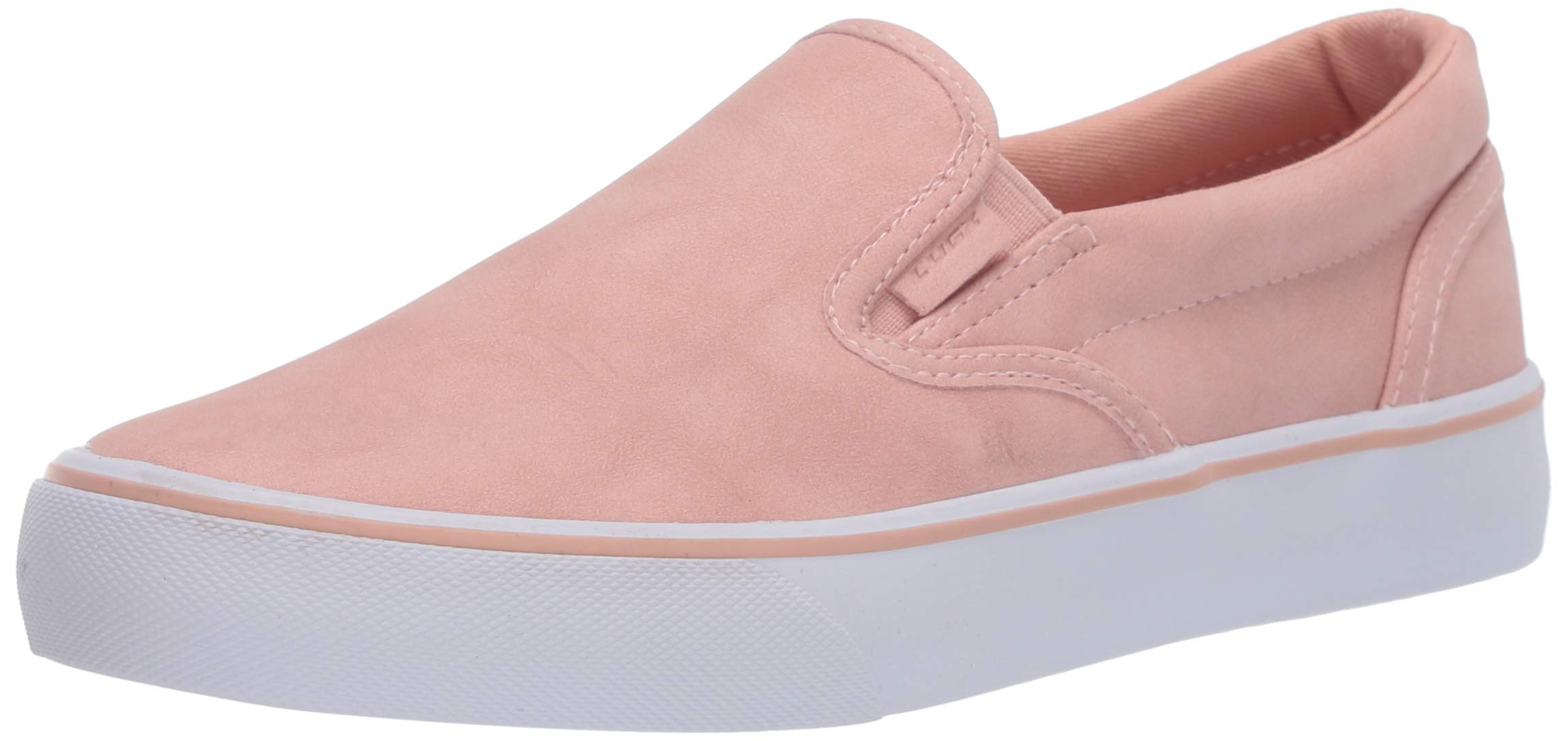 Lugz Women's Clipper LX Sneakers - Comfortable Casual Shoes in Rose/White, Size 9.5 | Perfect for Walking, Work & Everyday Wear