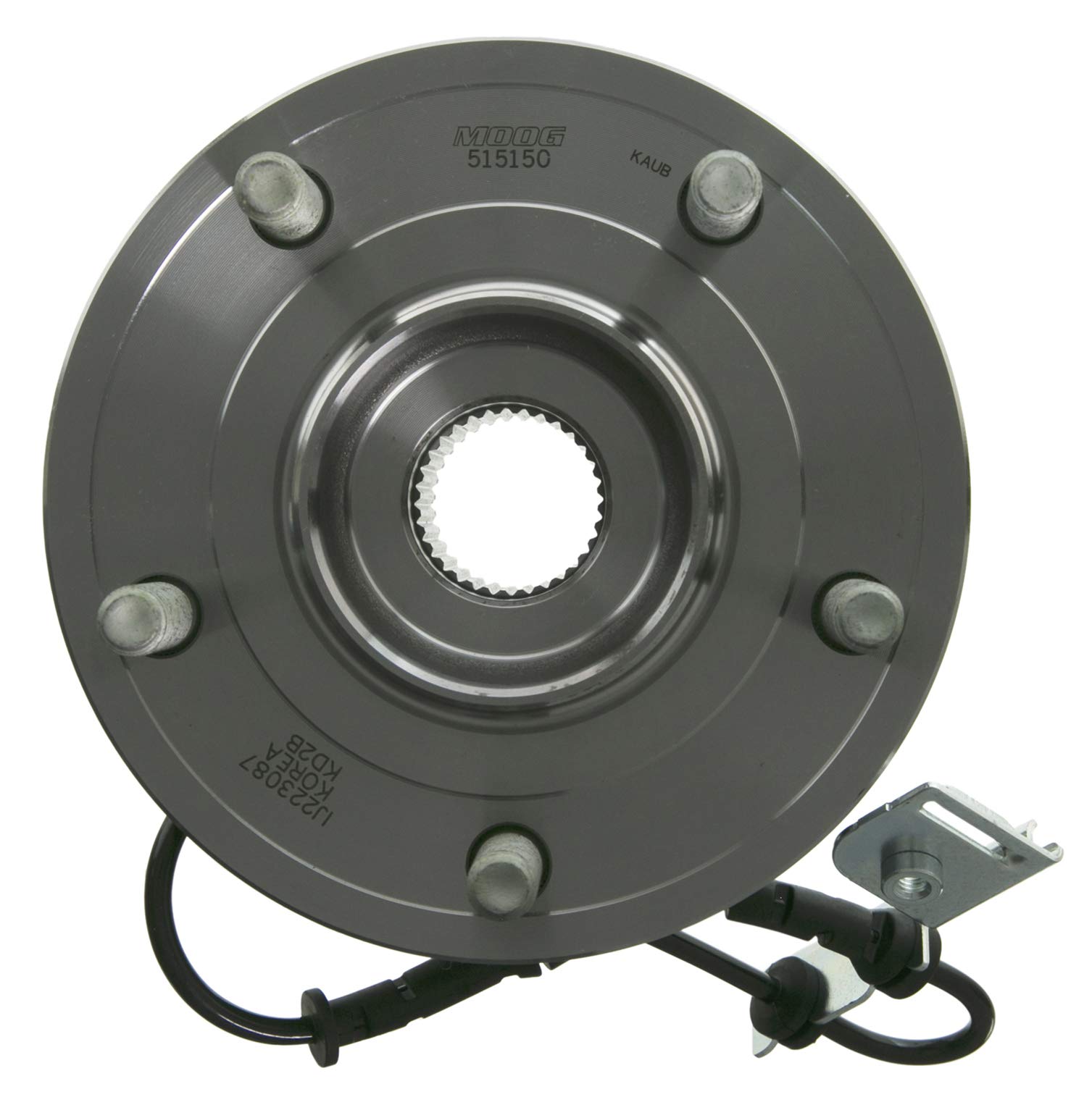 MOOG 515150 Wheel Bearing and Hub Assembly - Compatible with Dodge Grand Caravan 2008-2020 - Front & Rear Replacement - Durable Performance for Smooth Driving