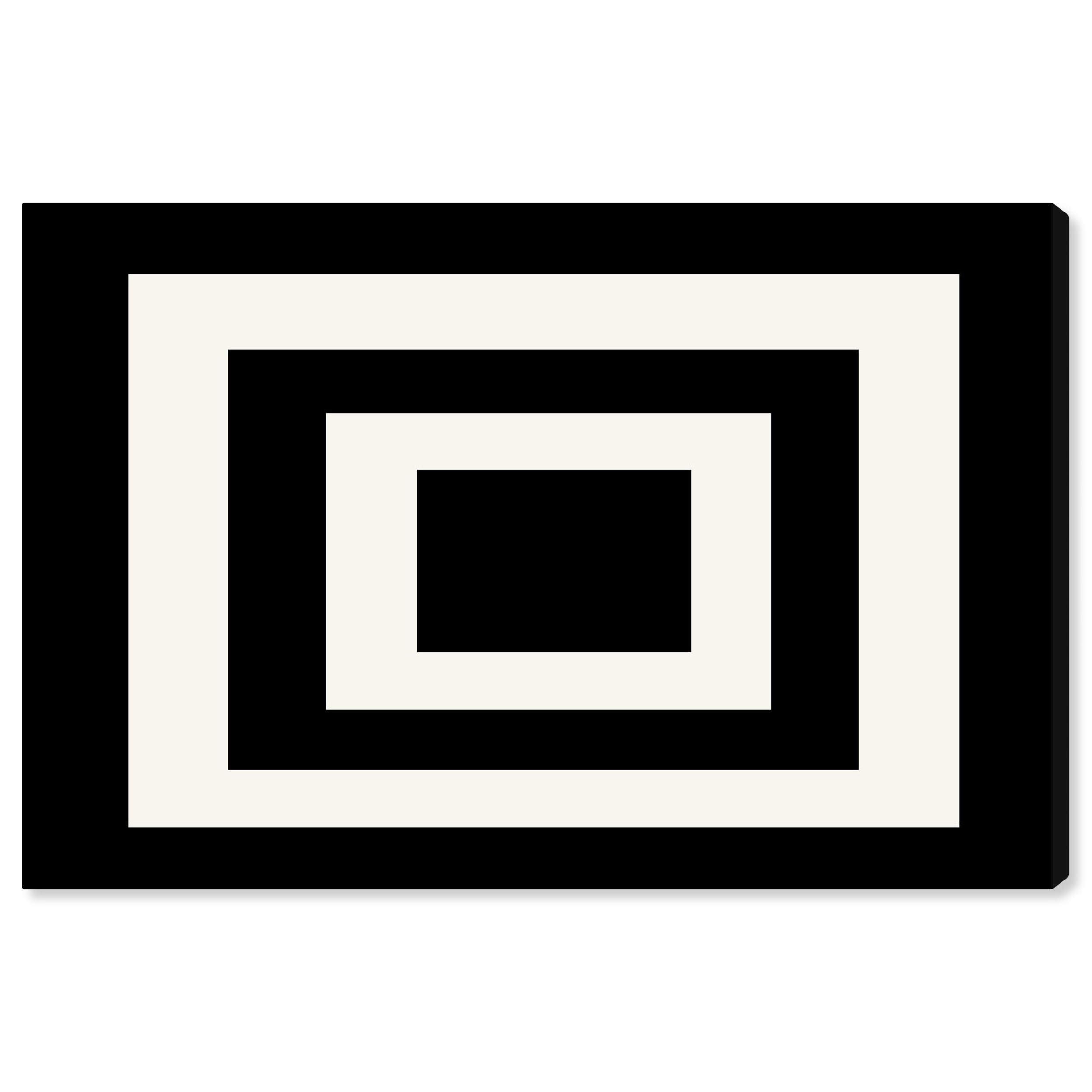 Abstract Wall Art Canvas Print 'Square Crazy' by Oliver Gal - 36