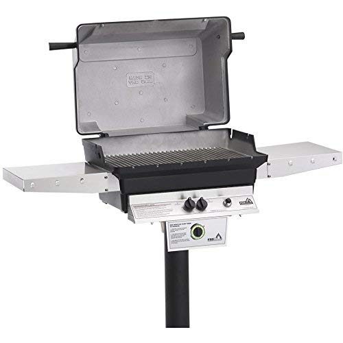 T-Series T40 Commercial Cast Aluminum Natural Gas Grill with Timer - Heavy Duty Outdoor BBQ Grill for Restaurants, Catering & Backyard Cooking