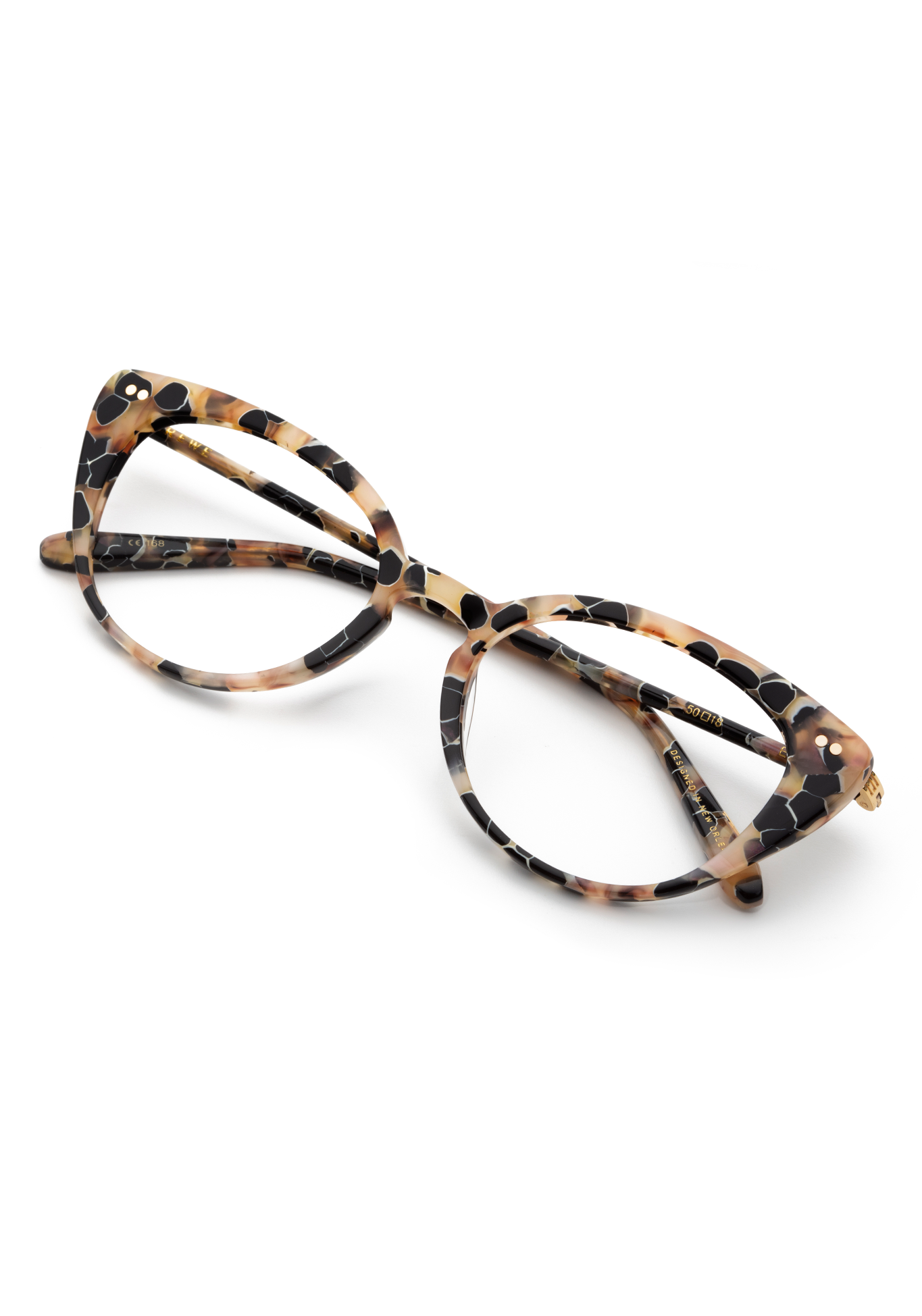 Emma Crema Eyeglasses - Stylish & Lightweight Glasses for Women & Men | Perfect for Reading, Working & Everyday Use