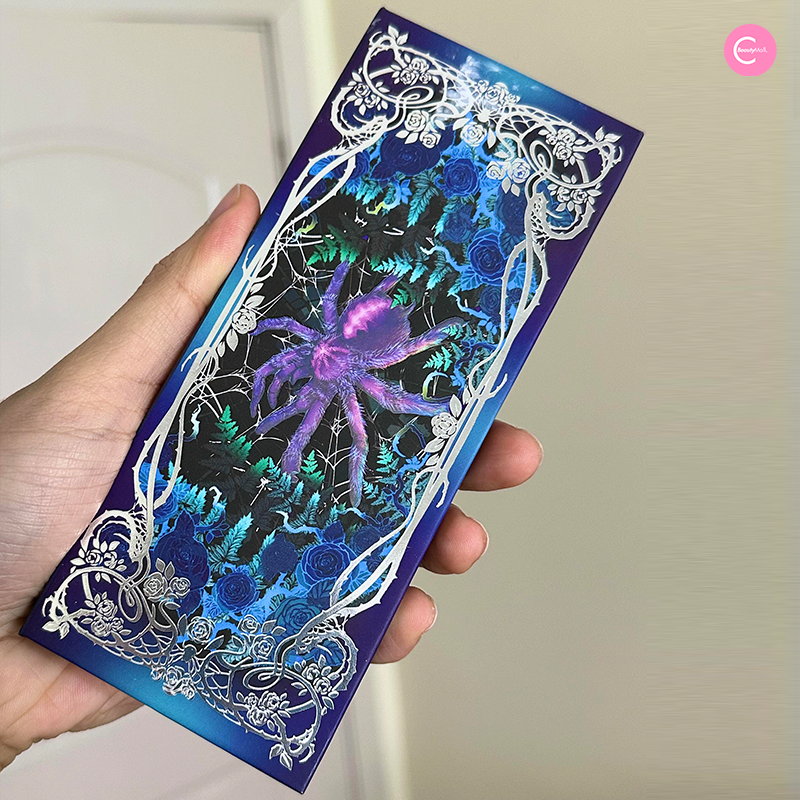 Anthemy Living Creatures Compendium 2.0 Moon Series - Furry Taratula Chameleon Eyeshadow Palette | Vegan Makeup Palette for Halloween, Cosplay & Fantasy Looks | Perfect for Professional Makeup Artists & Beauty Enthusiasts