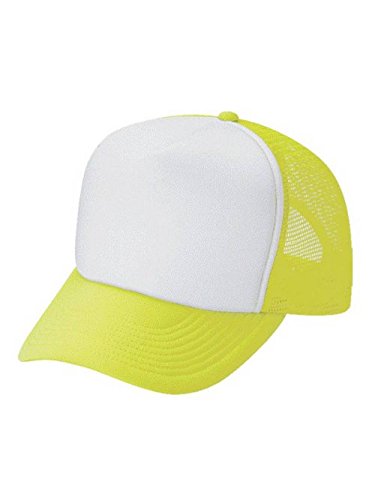 White / Neon Yellow