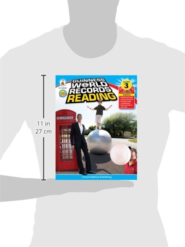 Guinness World Records® Book for 3rd Grade Reading Level - Fun Educational Resource for Classroom & Homeschool Learning