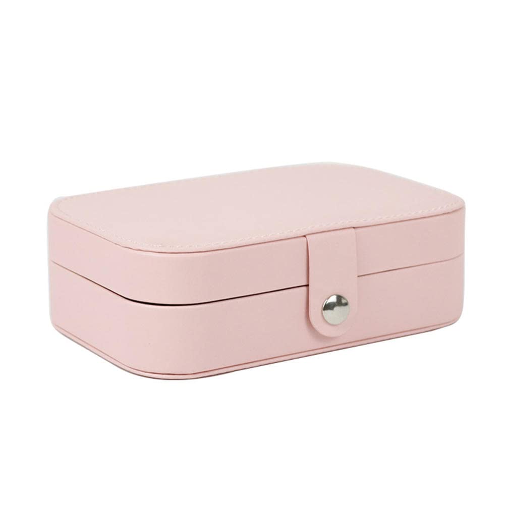 TOYOREY Portable Jewelry Box for Travel - Compact Jewelry Organizer with Bracelet & Earring Storage - Elegant Jewelry Storage Container for Women | Perfect for Vacation, Business Trips & Daily Use