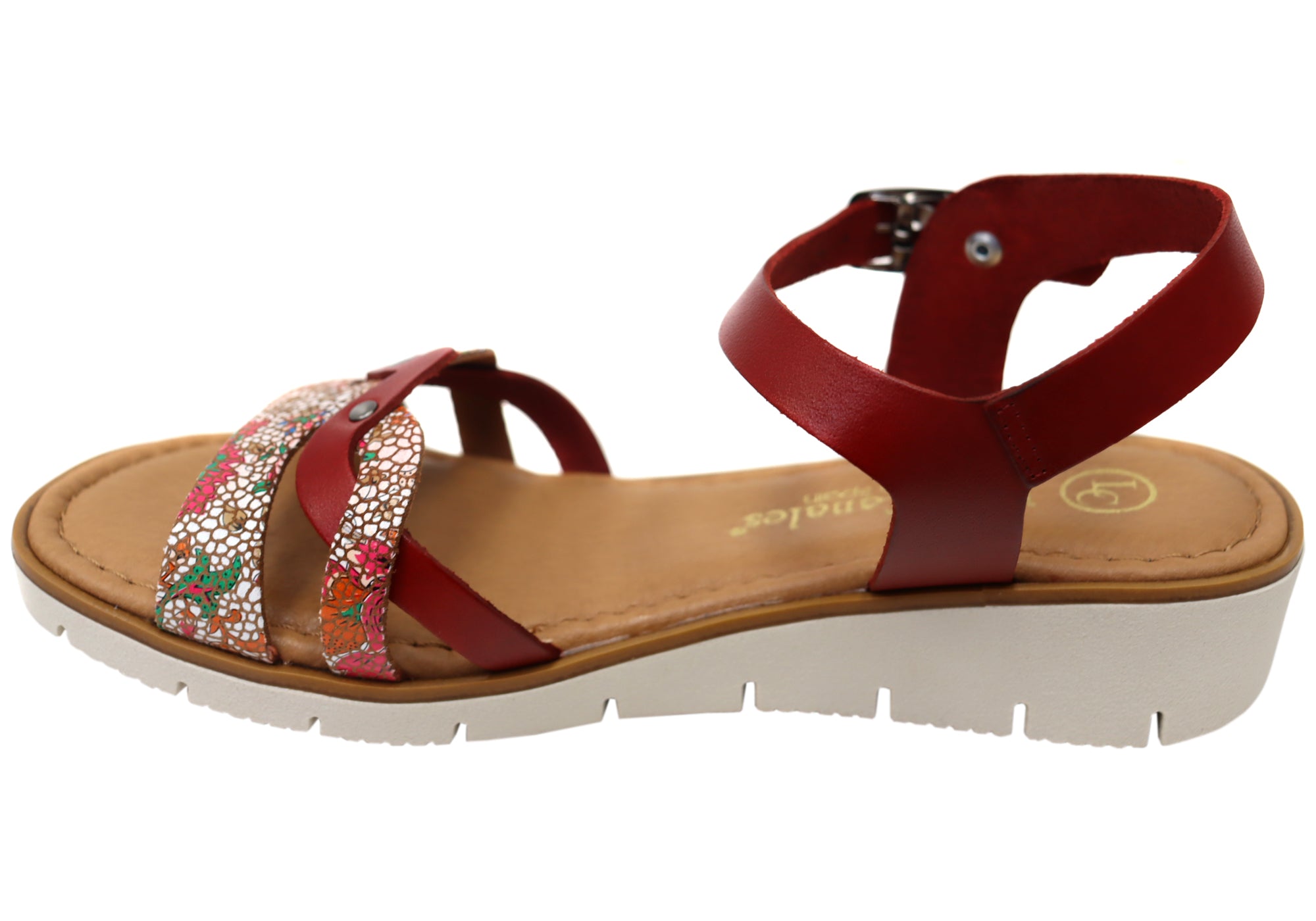 Lola Canales Lane Women's Comfortable Leather Sandals - Handmade in Spain - Perfect for Summer, Beach & Casual Outings
