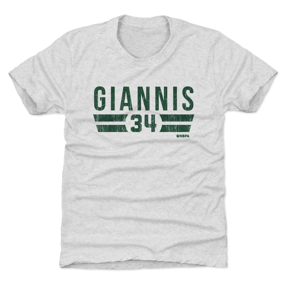 Giannis Antetokounmpo Milwaukee Bucks Youth Jersey - 500 Level Official NBA Basketball Shirt for Kids | Perfect for Games, Fan Events & Sports Apparel Collection