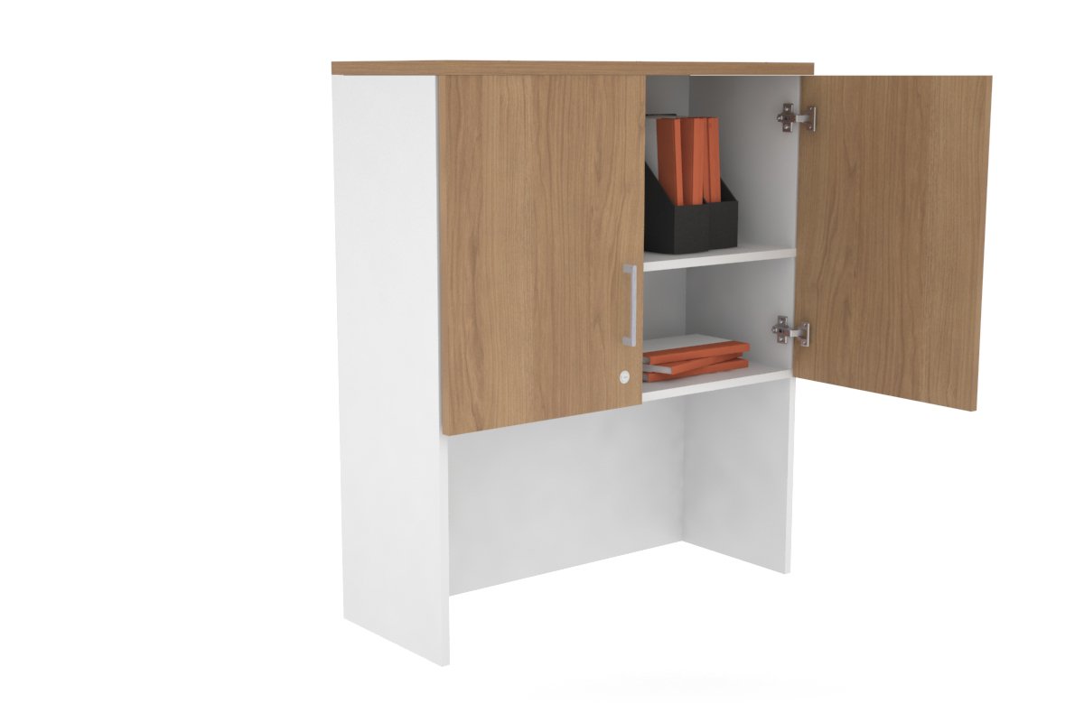 Open Hutch with Shelves and Small Doors - 31.5