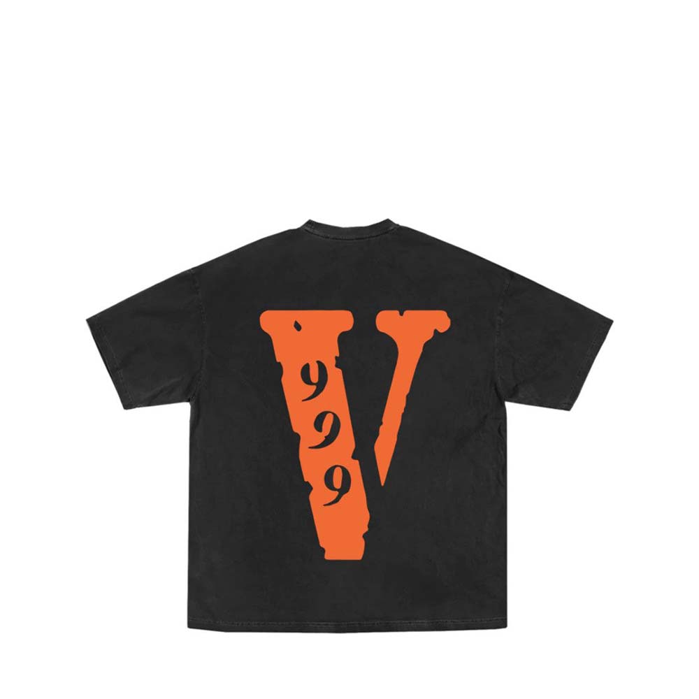 JUICE WRLD X VLONE 999 T-Shirt Black | Official Merch | Hip Hop Streetwear for Concerts & Casual Outfits