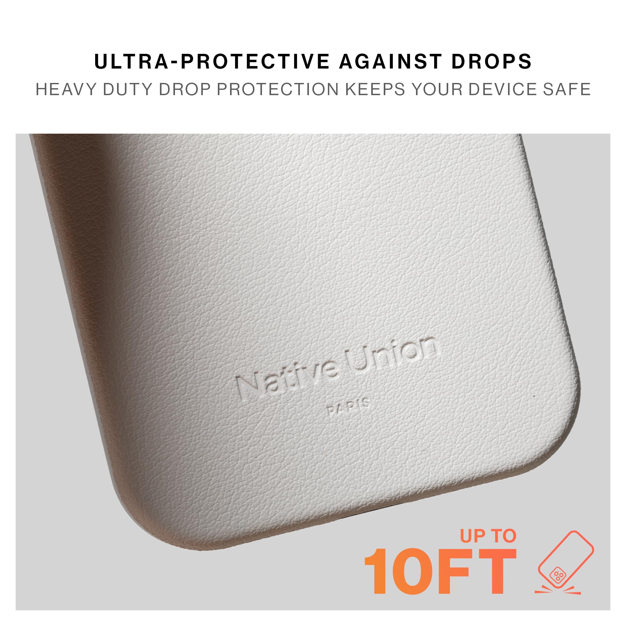 Native Union Active MagSafe Case for iPhone 16 Pro - Ultra-Durable 10ft Drop Protection | Rugged Design with Built-in Magnets | Eco-Friendly Recycled Materials | Perfect for Outdoor Adventures & Daily Use (Sandstone)