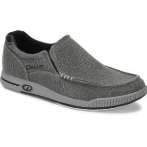 Dexter Men's Kam Charcoal Bowling Shoes - Comfortable & Durable for Professional & Casual Bowlers - Perfect for League Play & Practice Sessions