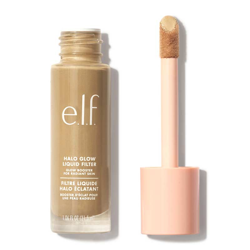 e.l.f. Halo Glow Liquid Filter Foundation - Lightweight, Buildable Coverage with Radiant Finish for Flawless Skin | Perfect for Daily Wear & Special Occasions