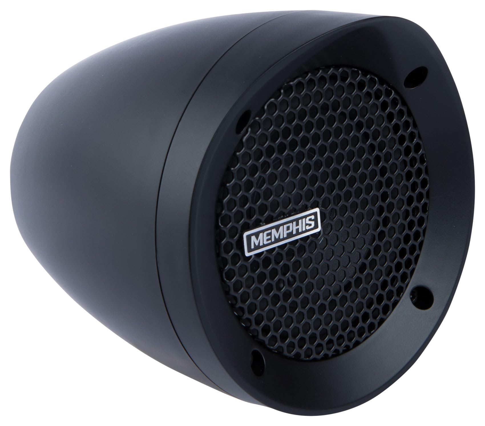 Memphis Audio MXABMB2BT Bluetooth Handlebar Speakers for Motorcycles - Waterproof, Wireless, High Power Sound for Outdoor Adventures & Road Trips