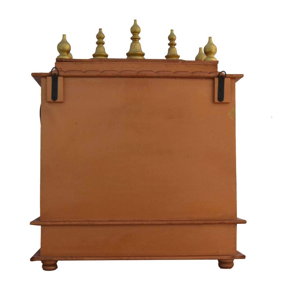 Premium LED Wooden Home Temple for Pooja Mandir - Handcrafted Spiritual Altar for Hindu Worship | Perfect for Home Decor, Meditation & Daily Prayers