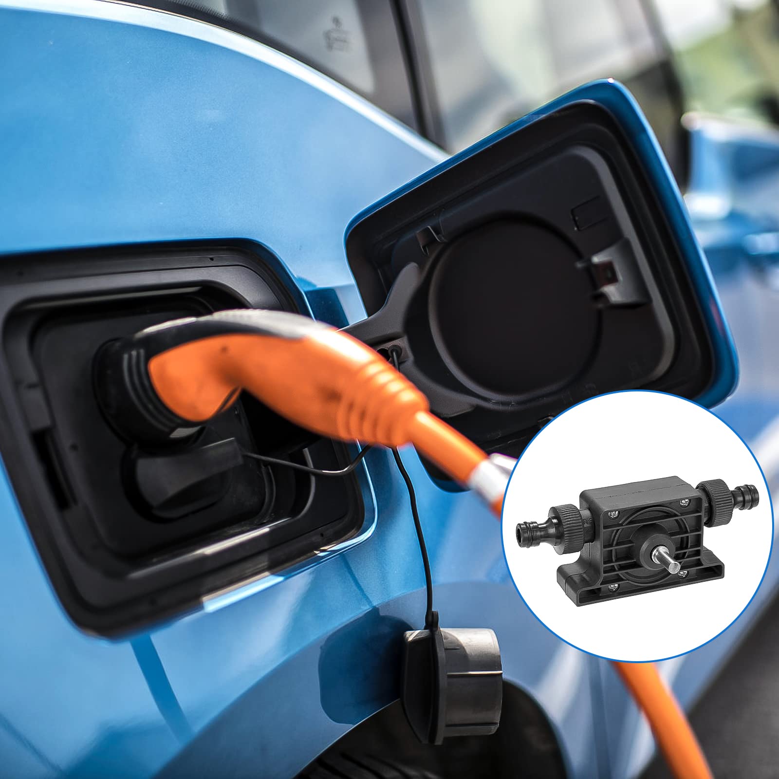 Portable Electric Mini Drill Pump - Self-Priming Liquid Transfer Pump for Oil & Water - Fast Flow for Automotive, Home & DIY Use