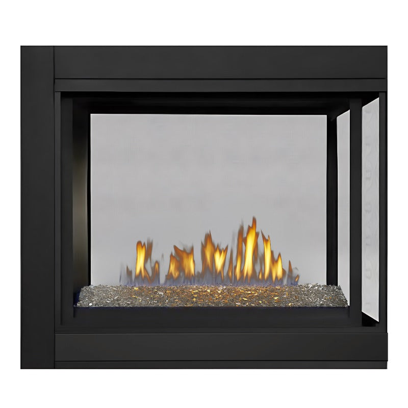 Napoleon Ascent Multi-Sided See-Through Direct Vent Gas Fireplace - BHD4 Model | Perfect for Living Rooms, Patios & Modern Home Decor