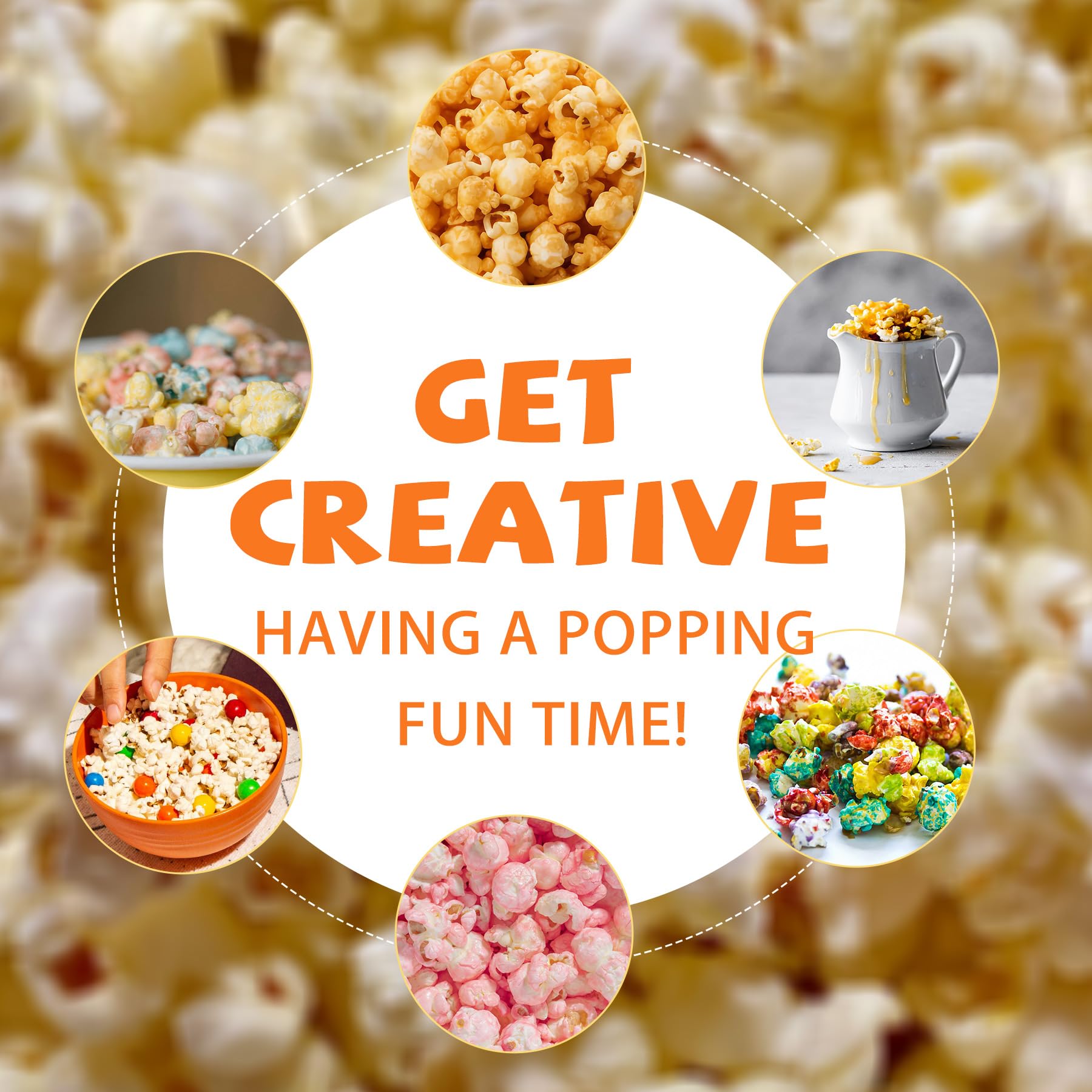 Fast Hot Air Popcorn Popper Machine with 16-Cup Bowl, Measuring Cup & Butter Tray - Quick Healthy Snack Maker for Movie Nights, Parties & Family Gatherings (Red)
