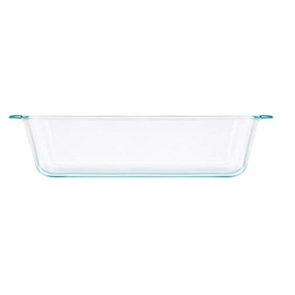 PYREX 1134581 7x11 Inch Deep Baking Dish - Oven Safe Glass Casserole Pan for Lasagna, Cakes, and Roasts - Perfect for Family Dinners and Holiday Cooking