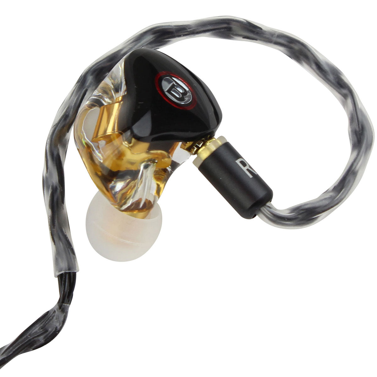 Blastking EARBUDS 8017 BLK Professional In-Ear Monitors with Noise Isolation - High Fidelity Sound for Musicians, DJs & Audiophiles - Perfect for Live Performances, Studio Recording & Travel