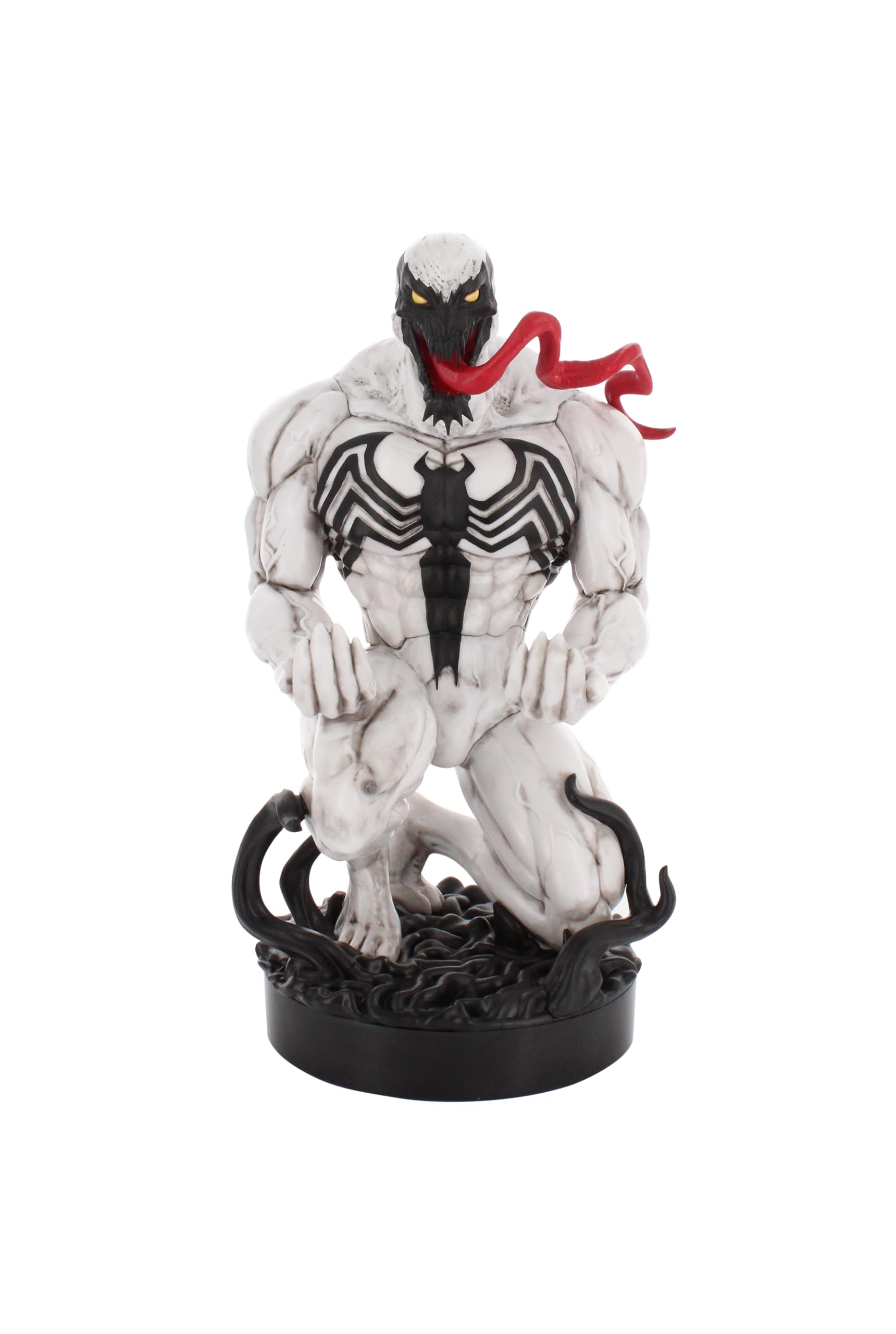 Premium Gaming Accessory - Cable Guys Marvel Anti-Venom Controller & Phone Stand - 20cm Collectible Figure for PS4, Xbox, PC - Perfect for Gamers & Marvel Fans