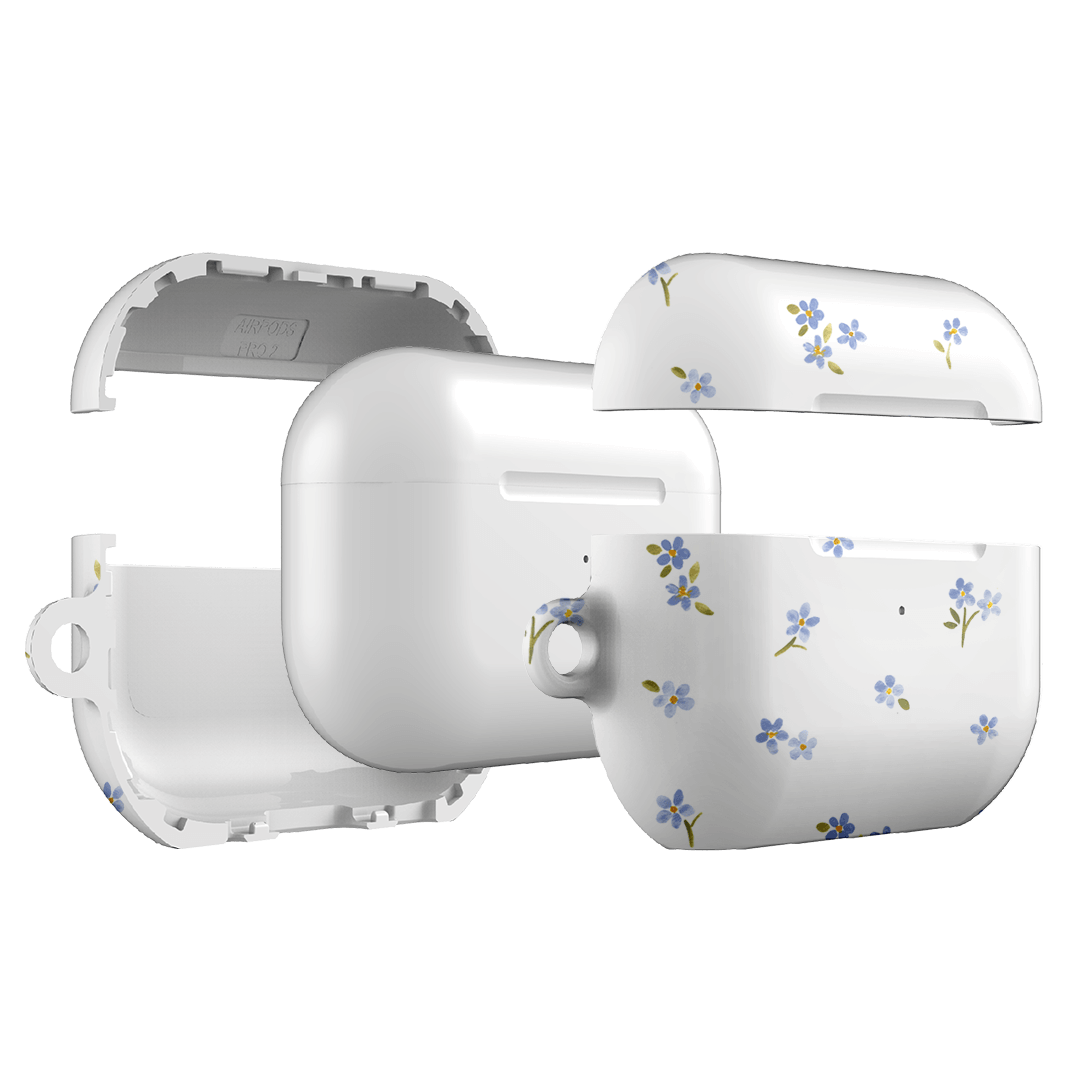 Premium Paper Daisy AirPods Pro Case - Cute Floral Design Protective Cover for Apple AirPods Pro (1st & 2nd Gen) - Perfect for Daily Use, Travel & Gift Giving