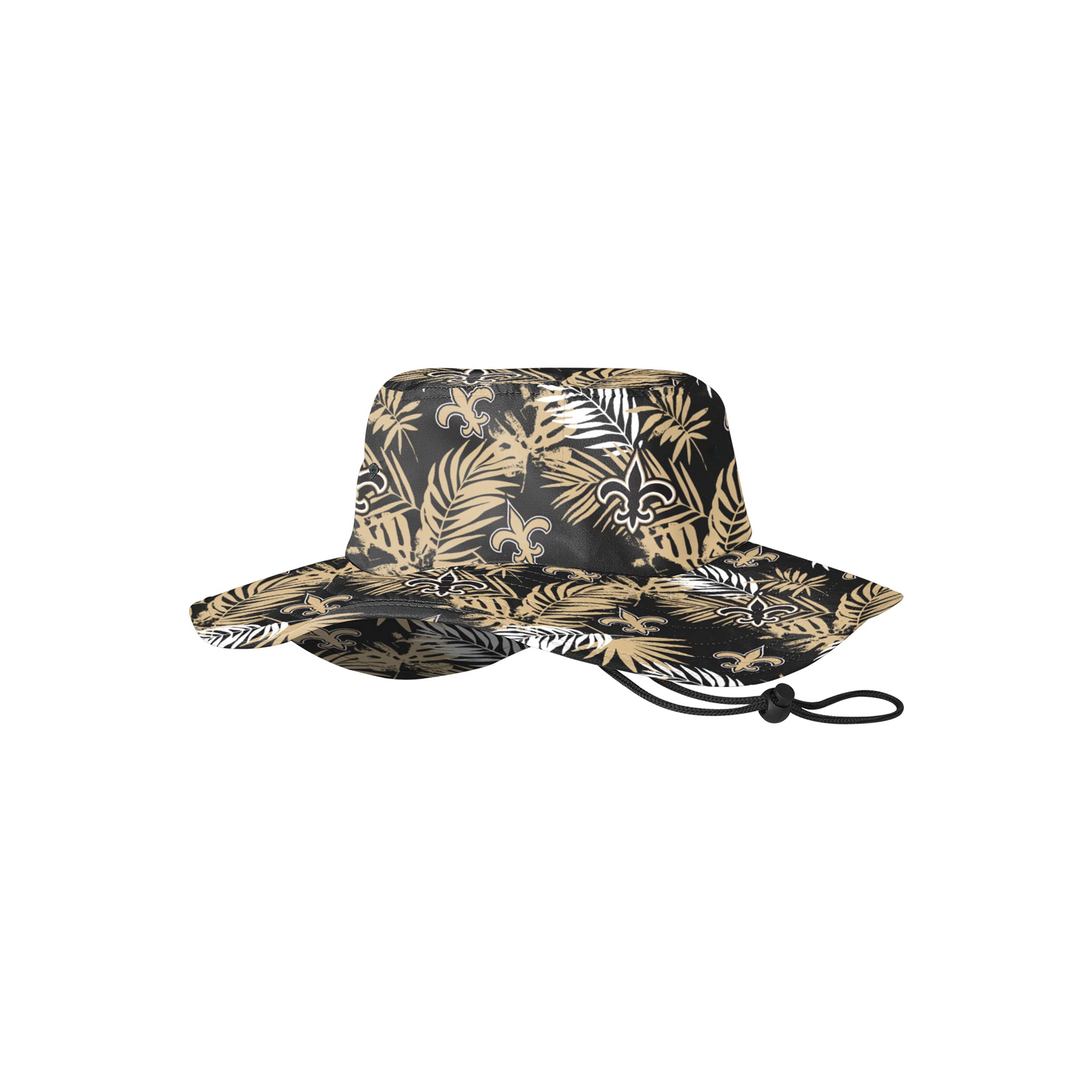 FOCO Men's NFL Team Logo Boonie Hat - Adjustable Sun Hat for Outdoor Sports, Hiking, Fishing & Beach - UPF 50+ Sun Protection