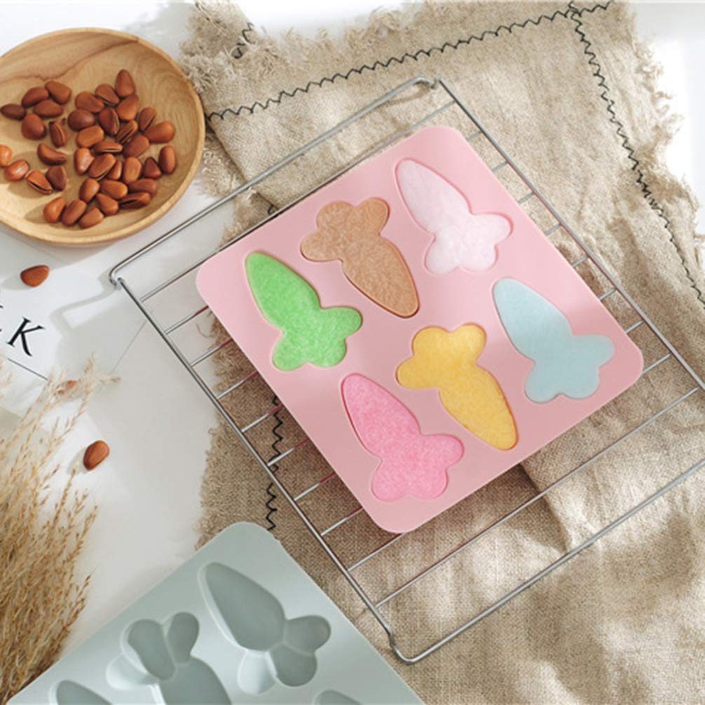Premium Silicone Fondant Molds for Cake Decorating - 12PC Baking Molds Set for Carrot Cake, Cupcakes & DIY Desserts | Ideal for Birthday Parties, Wedding Cakes & Home Baking