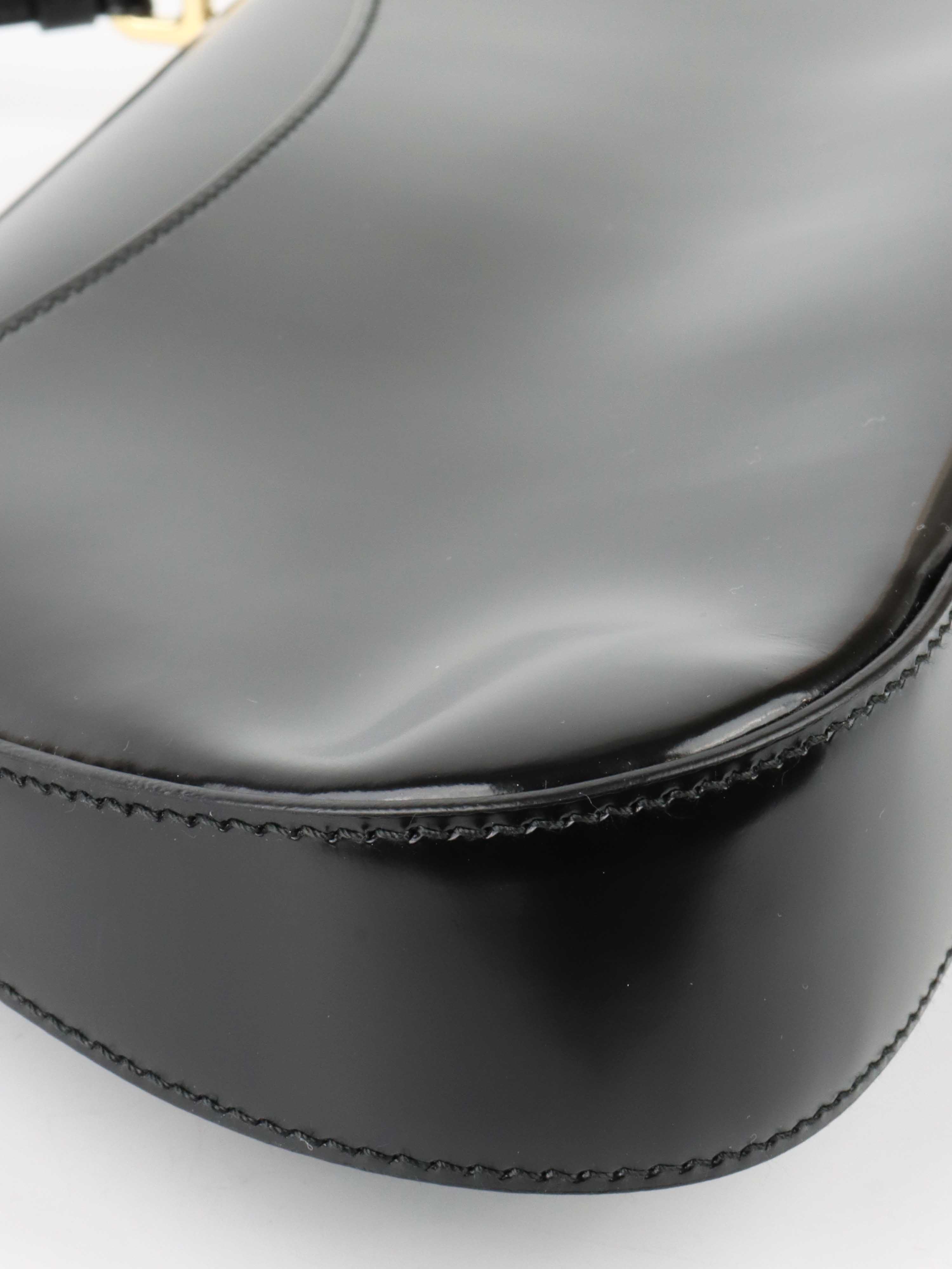 Prada Black Leather Shoulder Bag for Women - Luxury Designer Handbag Purse for Work, Travel & Everyday Use