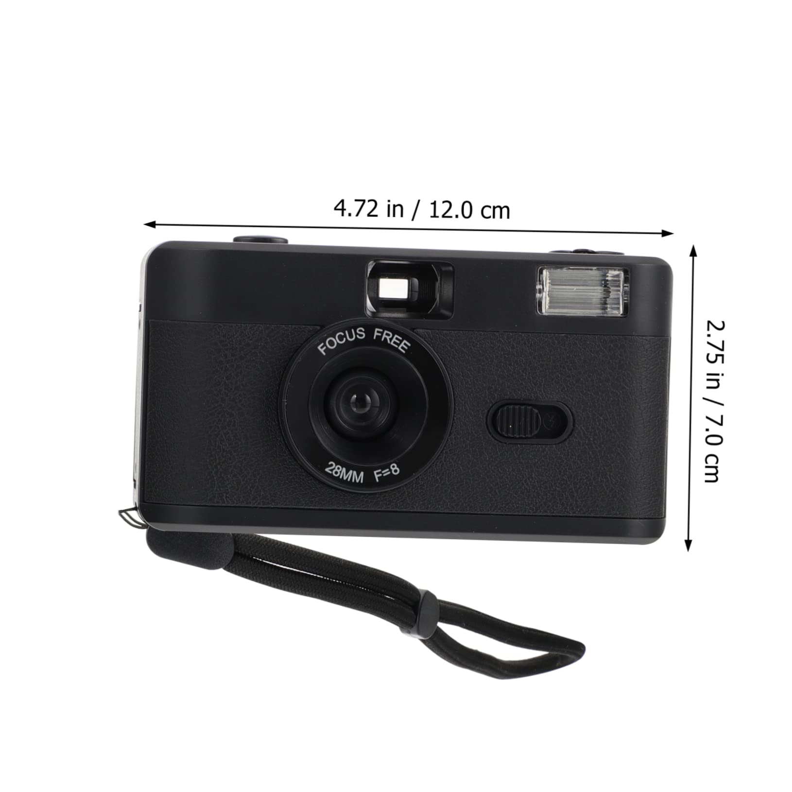 OSALADI 2 Pack Retro 35mm Film Camera - Vintage Reusable ABS Plastic Camera, No Battery Required | Perfect for Travel, Parties & Family Memories